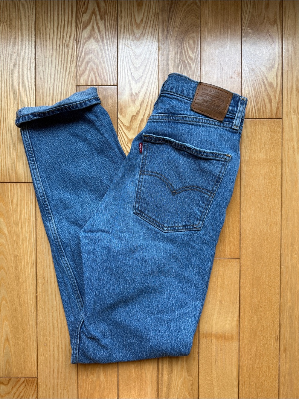 Levi's 70’s high slim straight